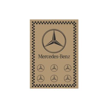 OTO PASPAS KAĞIDI 500 AD (MERCEDES)